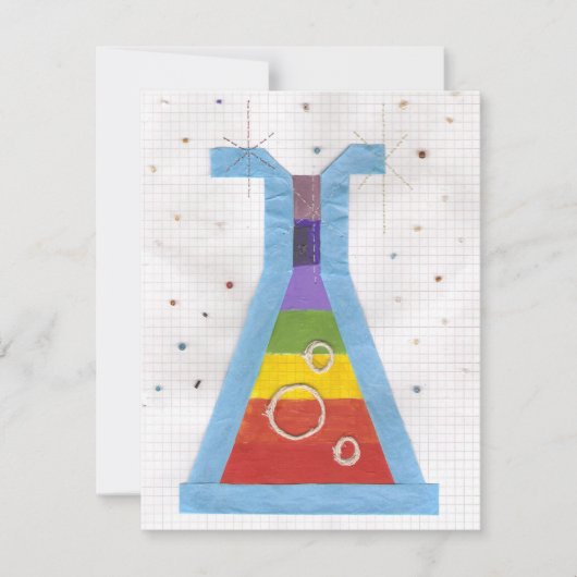 Volcano injectieflacon Uitnodiging (Voorkant)