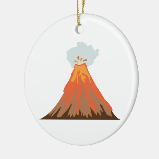 Volcano Keramisch Ornament (Links)