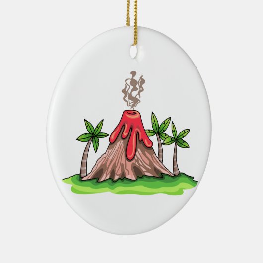 Volcano Keramisch Ornament (Rechts)