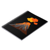 Volcano Lava Lover Notitieboek (Linkerzijde)