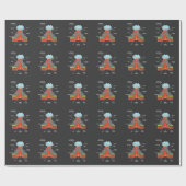 Volcano Lover Geologist Scientist Magma Lava Cadeaupapier (Vlak)