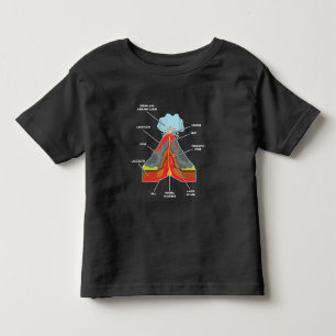 Volcano Lover Geologist Scientist Magma Lava Kinder Shirts