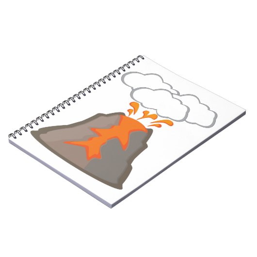 Volcano Notitieboek (Linkerzijde)