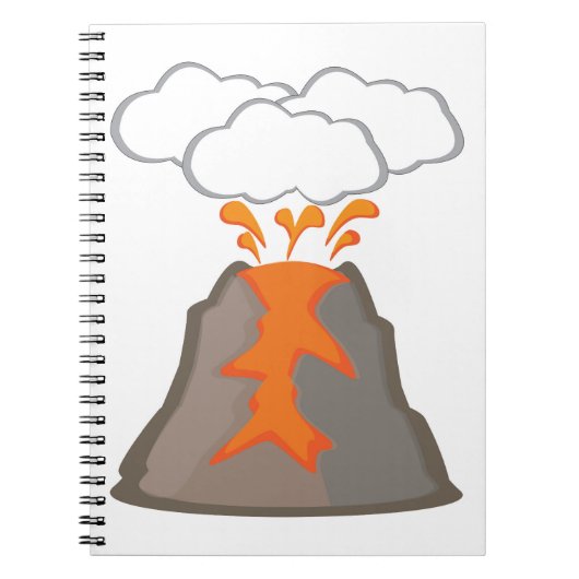 Volcano Notitieboek (Voorkant)