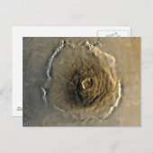 Volcano Olympus Mons op Mars Briefkaart (Voorkant / Achterkant)