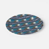 Volcano Papieren Bordje (Gekanteld)