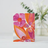 VOLCANO PETALS BRIEFKAART (Staand voorkant)