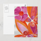 VOLCANO PETALS BRIEFKAART (Voorkant / Achterkant)