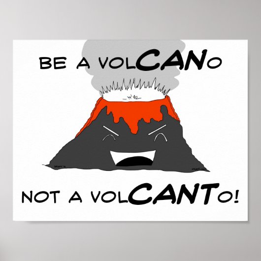 VolCANo Poster (Voorkant)