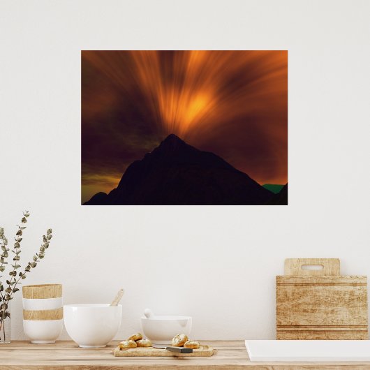 Volcano Poster (Keuken)