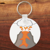 Volcano Sleutelhanger (Achterkant)