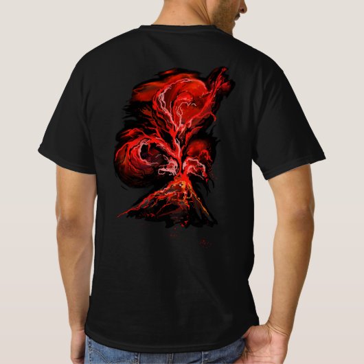 Volcano T-shirt (Achterkant)