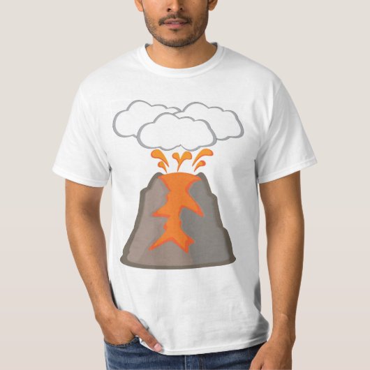 Volcano T-shirt (Voorkant)