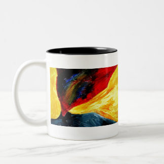 Volcano Tweekleurige Koffiemok