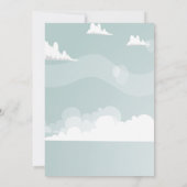 Volcano Verjaardag uitnodiging (Achterkant)