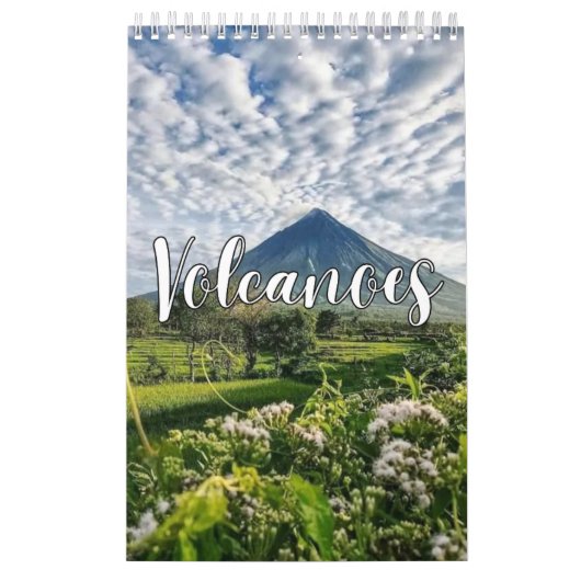 Volcanoes Collectie Wall Calendar Kalender (Hoes)