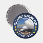 Volcanoes National Park Hawaii Since 1916 Magneet (Voorkant / Achterkant)