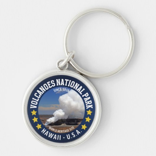 Volcanoes National Park Hawaii  Sleutelhanger (Voorkant)