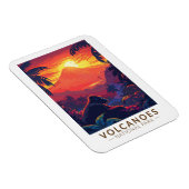 Volcanoes National Park Mountain Gorilla Travel Magneet (Rechterzijde)