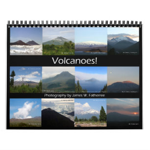 Volcanoes Wall Calendar van J.W. Fatherree. Kalender