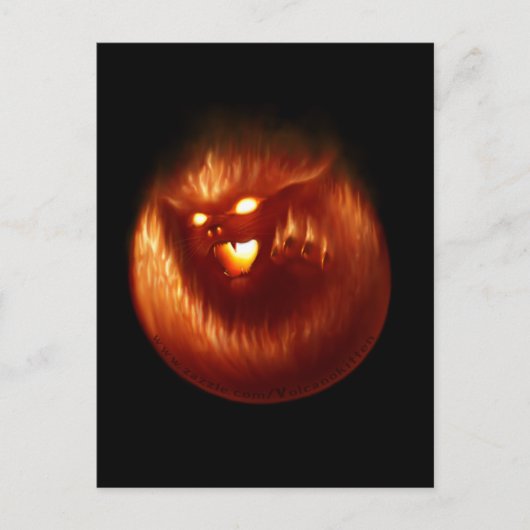 Volcanokitten-Briefkaart Briefkaart (Voorkant)