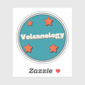 Volcanologie Sticker (Vel)