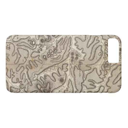 Volcans Haute Loire Case-Mate iPhone Case (Achterkant (Horizontaal))