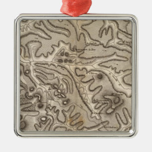 Volcans Haute Loire Metalen Ornament