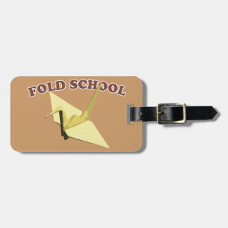 Vold School (Origami) Bagagelabel