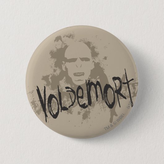 Voldemort Dark Arts Graphic Ronde Button 5,7 Cm (Voorkant)