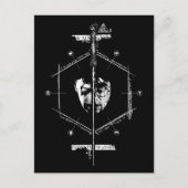 Voldemort Harry Potter wordt afgebeeld Briefkaart (Voorkant)