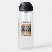 Voldoende | 25oz waterfles (Achterkant)