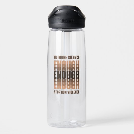 Voldoende | 25oz waterfles (Achterkant)