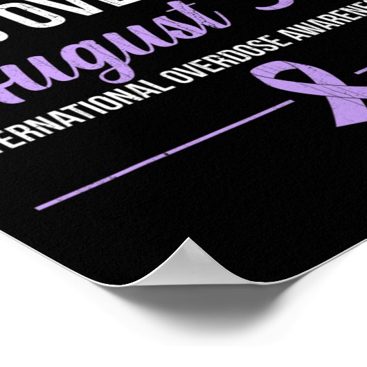 Voldoende internationale kennis over overdosering poster (Hoek)