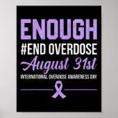 Voldoende internationale kennis over overdosering poster (Voorkant)