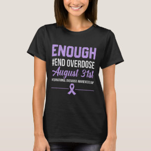 Voldoende internationale kennis over overdosering t-shirt