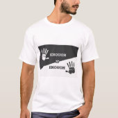 VOLDOENDE IS GENOEG T-SHIRT (Voorkant)