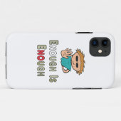 Voldoende is voldoende Case-Mate iPhone case (Achterkant (horizontaal))
