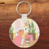 VOLDOENDE KOFFIE IS PRIORITAIR SLEUTELHANGER (Voorkant)