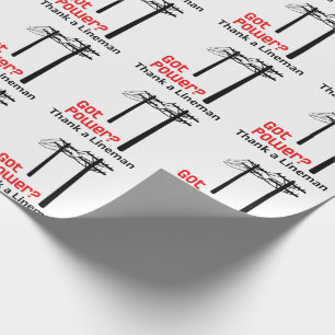 Voldoende kracht cadeaupapier