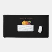 Voldoende oogst - Herfstmand met producten Illus Bureaumat (Keyboard & Muis)