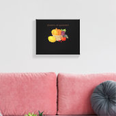 Voldoende oogst - Herfstmand met producten Illus Canvas Afdruk (Insitu (Woonkamer))