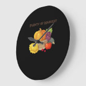 Voldoende oogst - Herfstmand met producten Illus Grote Klok (Hoek)