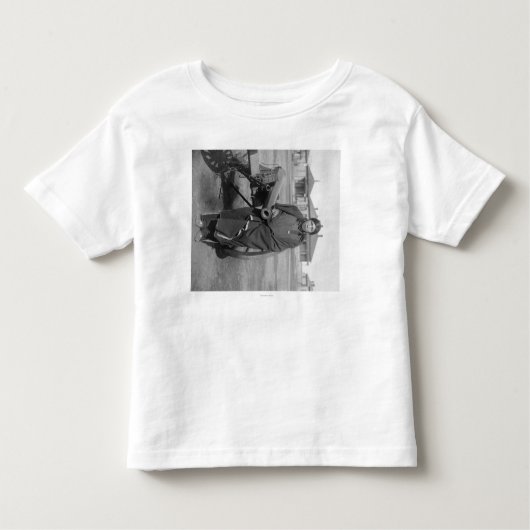 "Voldoende paarden" die Lieut hebben geslapen. Cas Kinder Shirts (Voorkant)