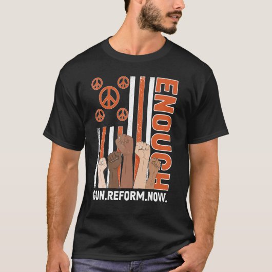 Voldoende Pistool Geweld tegen het Pistool Geen Vr T-shirt (Voorkant)
