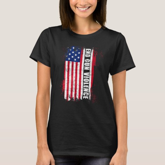 Voldoende Pistool-geweldbestrijding tegen Pistool T-shirt (Voorkant)
