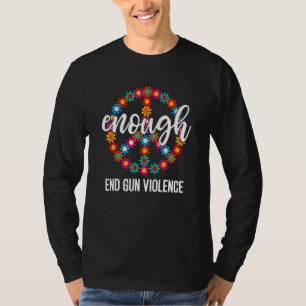 Voldoende Pistool-geweldpleging aan het eind Draag T-shirt