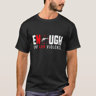Voldoende Pistool geweldpleging zonder Pistool gew T-shirt