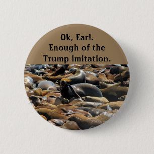Voldoende Trump-imitatie Ronde Button 5,7 Cm