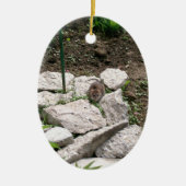 Vole-Ornament Keramisch Ornament (Voorkant)